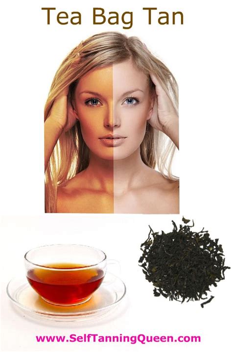 how to make your own fake tan with tea bags